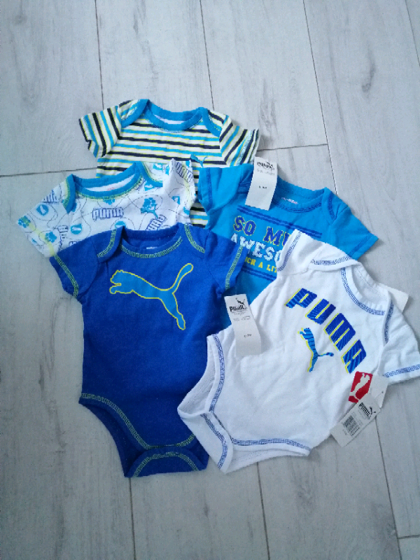 image for Puma bodysuits 6-9mths