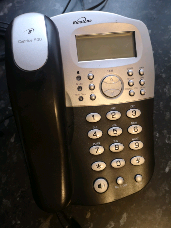 image for Binatone Caprice 500 home phone with caller display and speakerphone. 