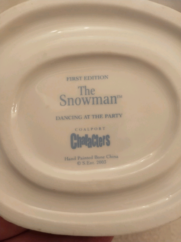 Coalport The Snowman collection 