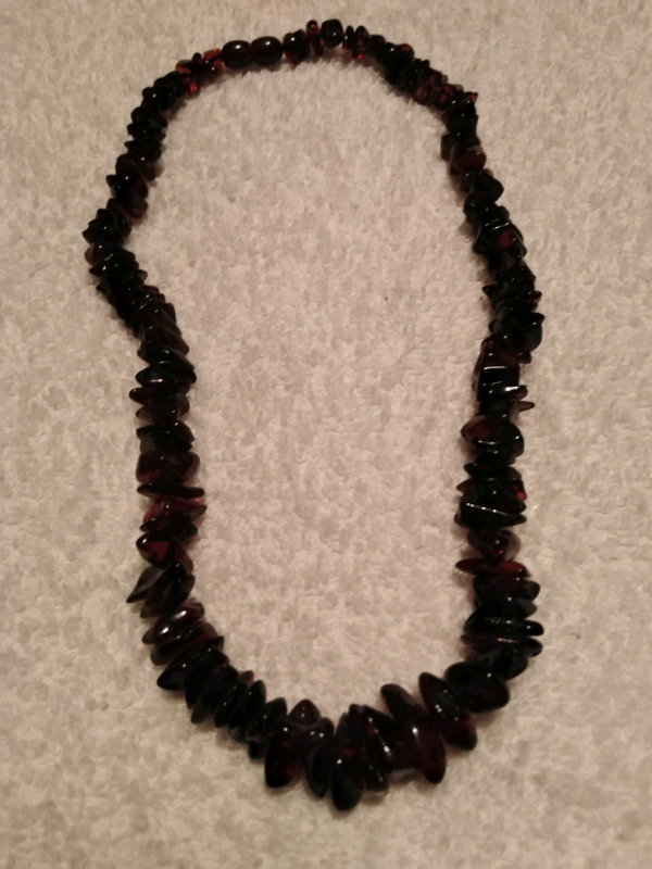 Amber necklace... New and unworn! 
