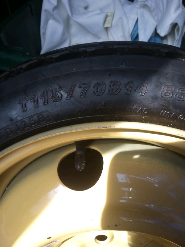 Toyota Emergency Wheel and Tyre - £25