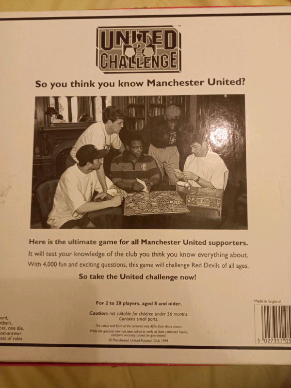 Manchester United Challenge Game