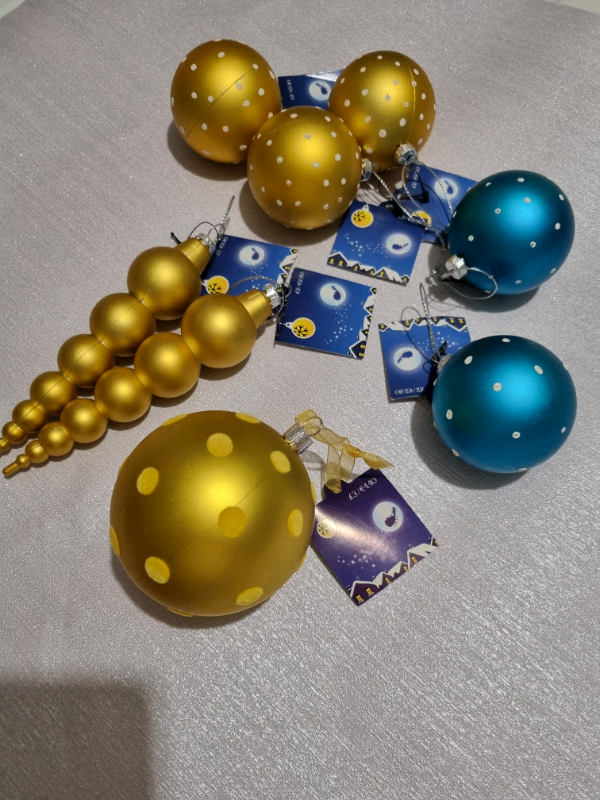 Assorted Christmas Tree Decorations BNWT