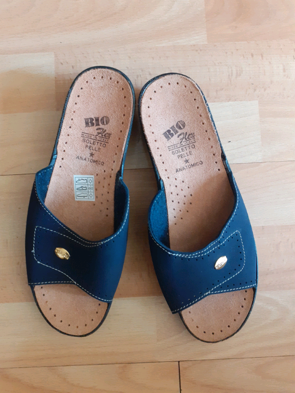 image for Ladies  blue open toe 