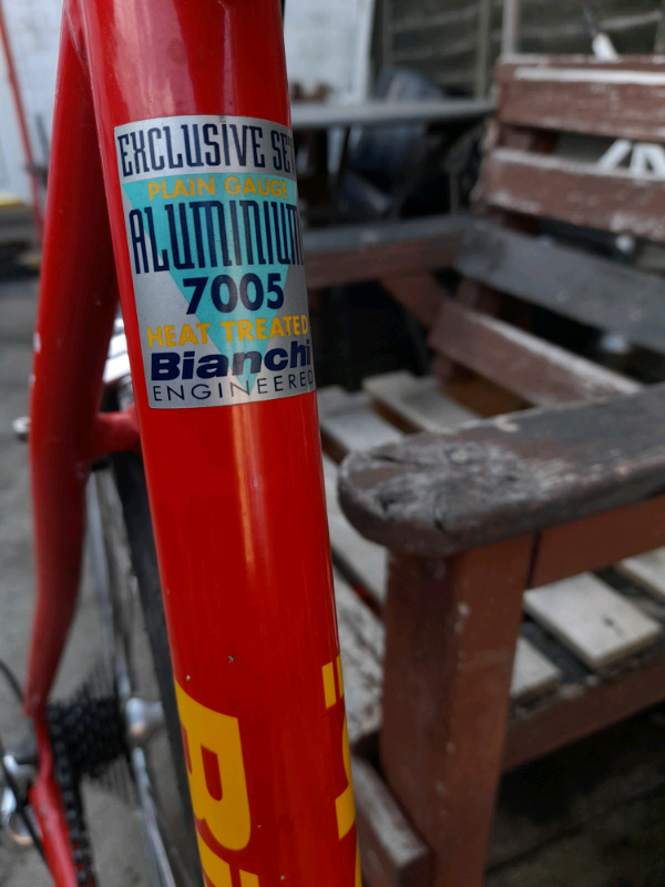 Bianchi Racing team bike 