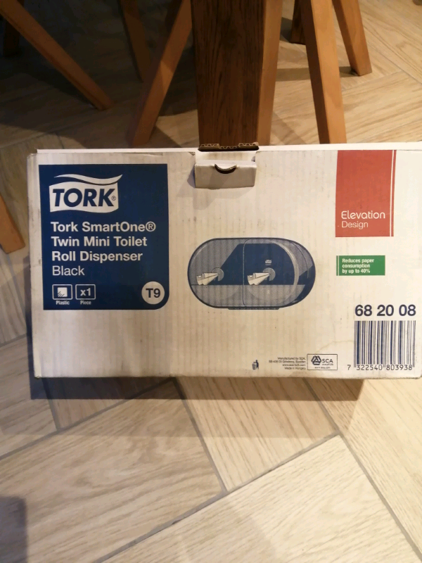 image for Tork twin toilet roll dispenser 