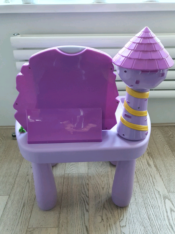Rapunzel vanity craft desk table
