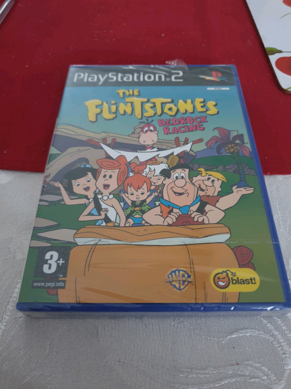 image for playstation 2 flintstones  bedrock racing
