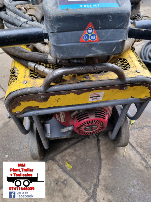 Atlas Copco LP9 20P hydraulic power packs + breakers JCB beaver £850