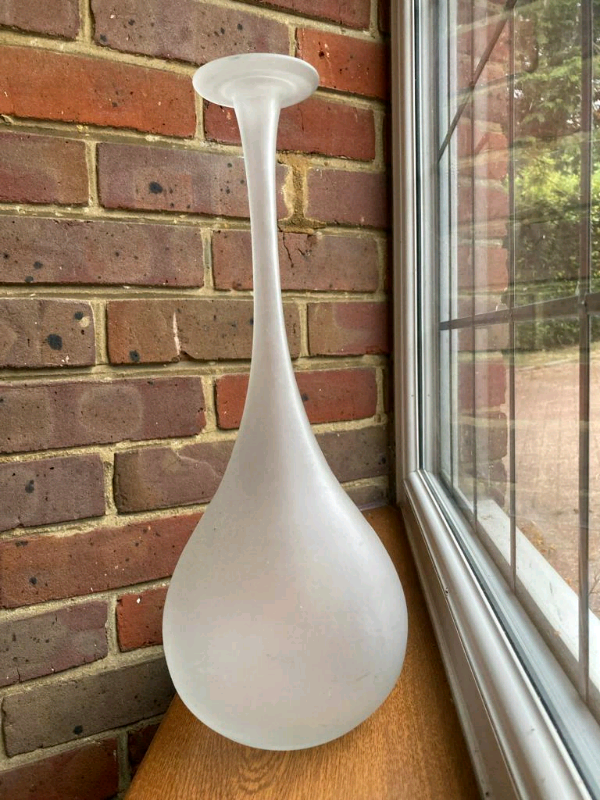 image for frosted glass vase 