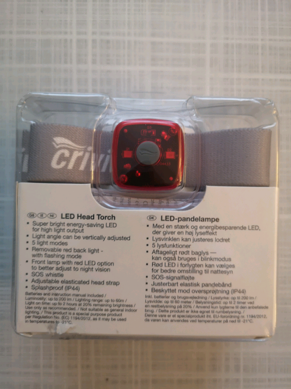 Led head lamp torch 