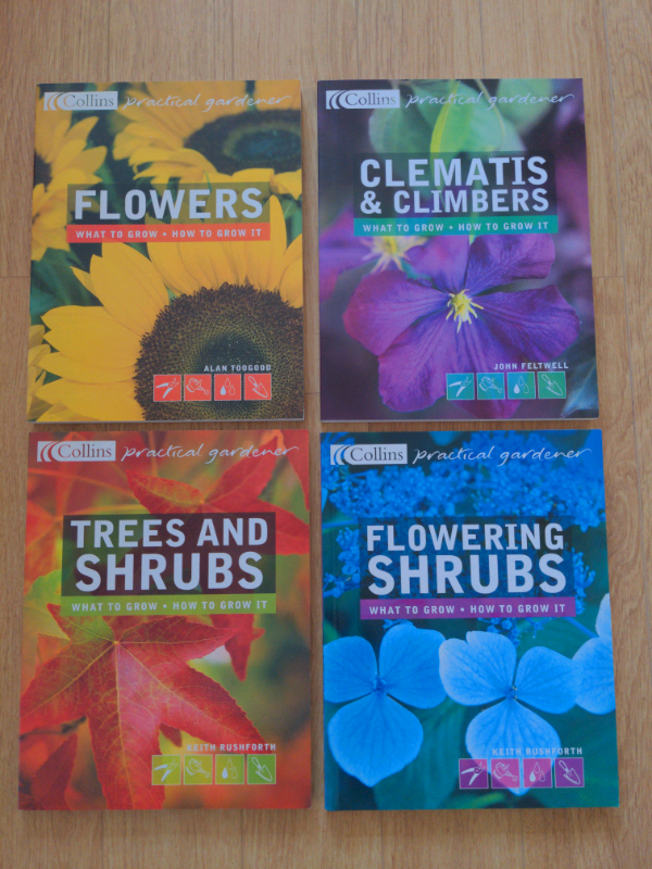 image for Pristine set of 4 gardening books