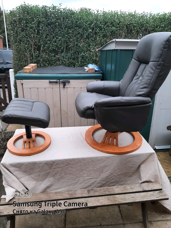 Chair and foorstool
