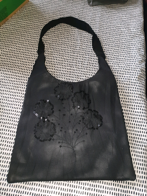 image for Lightweight black sequin bag 