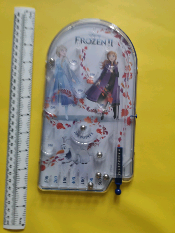 Frozen pinball toy game 