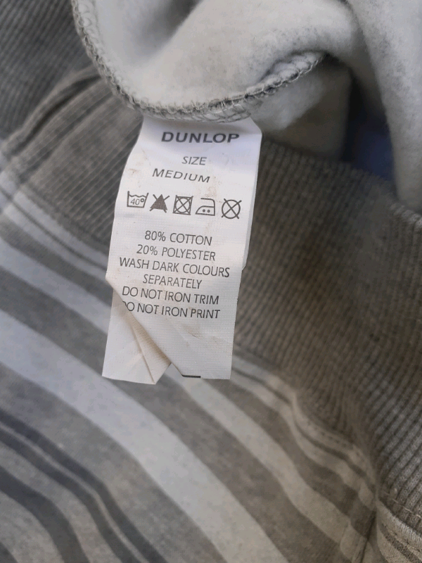 DUNLOP MENS HOODED ZIPPER