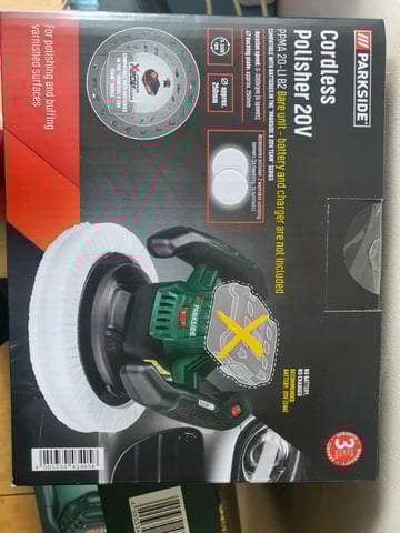 Parkside 20V Cordless Polisher Bare Unit brand new in Newham London Gumtree