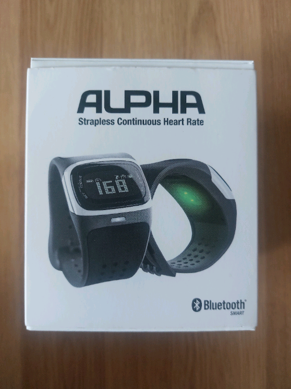 image for Original Alpha Mio Wrist Heart Rate Monitor / Fitness Tracker watch 