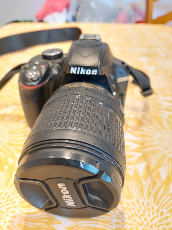 Nikon 3300 DSL 24.2MP Camera With 18-55mm Lens & Battery Charger