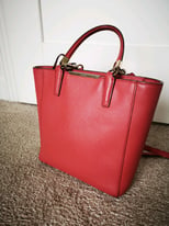 Coach pink leather bag