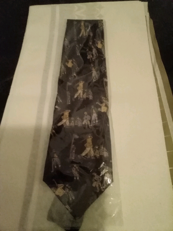 image for Golfer silk tie