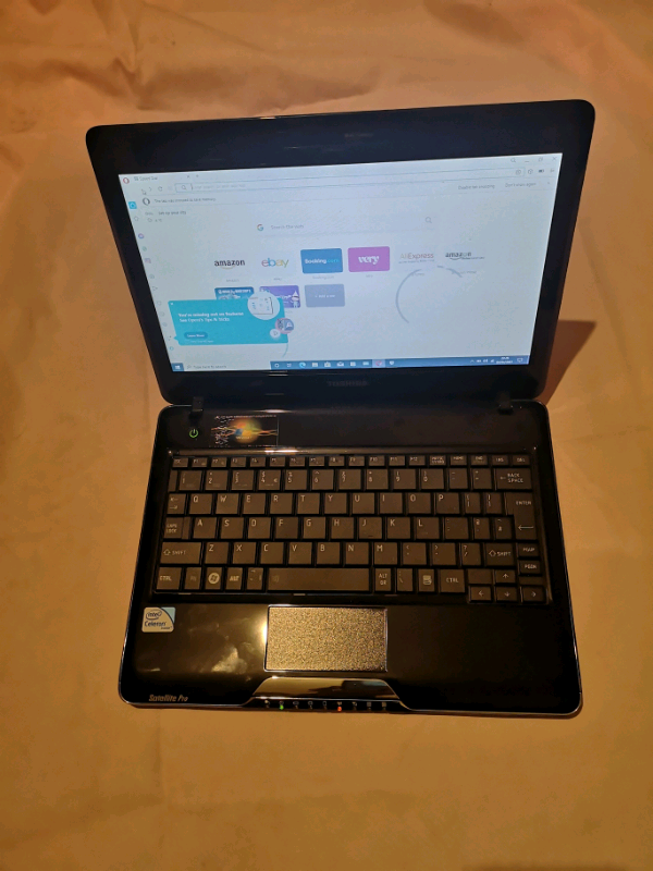 Toshiba HDMI  Laptop on Windows 10 pro.