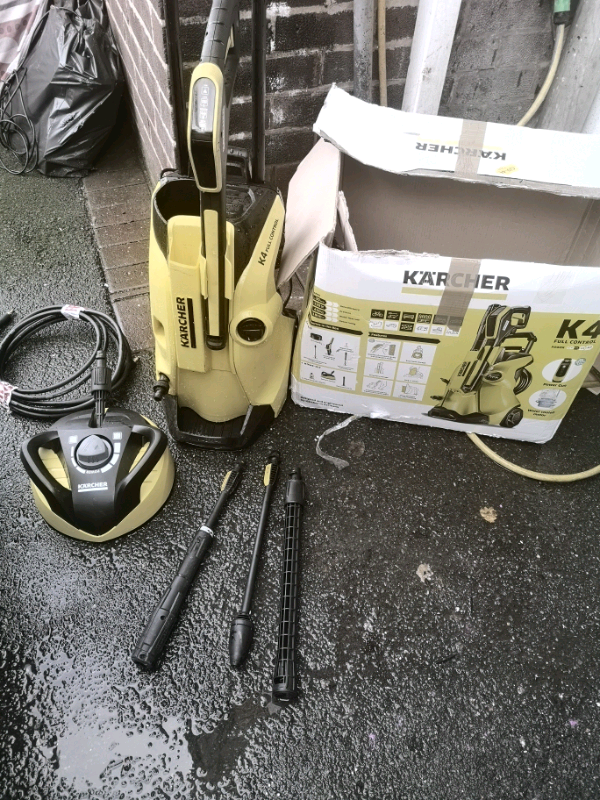 image for Karcher k4 full control with t350 surface,cleaner