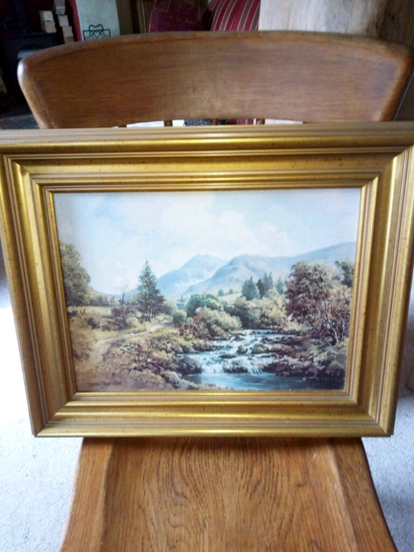 image for Two paintings  by Denis Thornton, oil copies 
