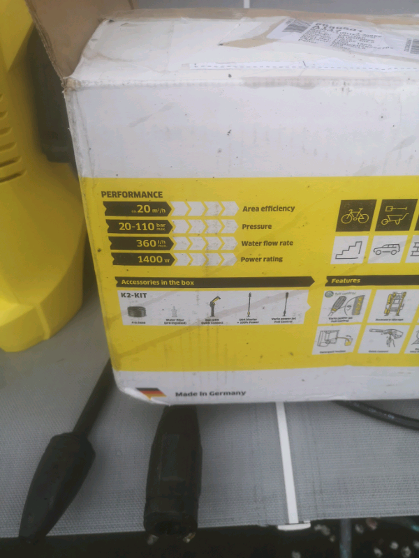 Karcher k2full control pressure washer. Test avilable 