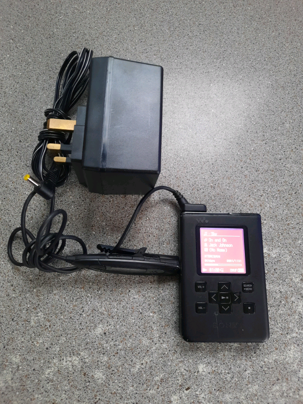 SONY Walkman Atrac AD MP3 portable hand disk audio player NW-HD5