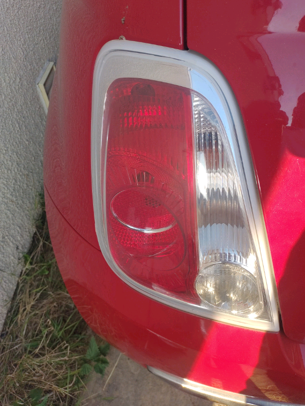 image for Fiat 500 lounge 2015 rear light 
