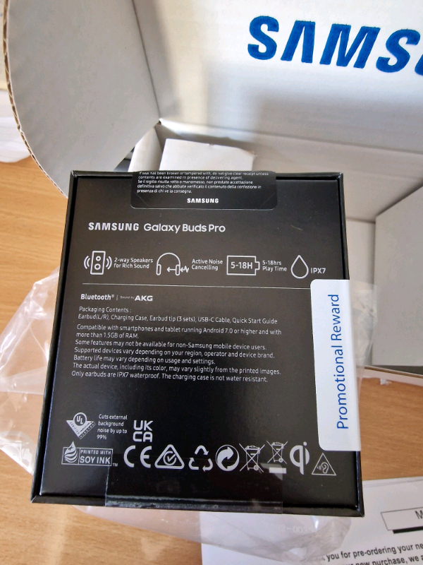 New Samsung Galaxy Buds Pro - Phantom Black