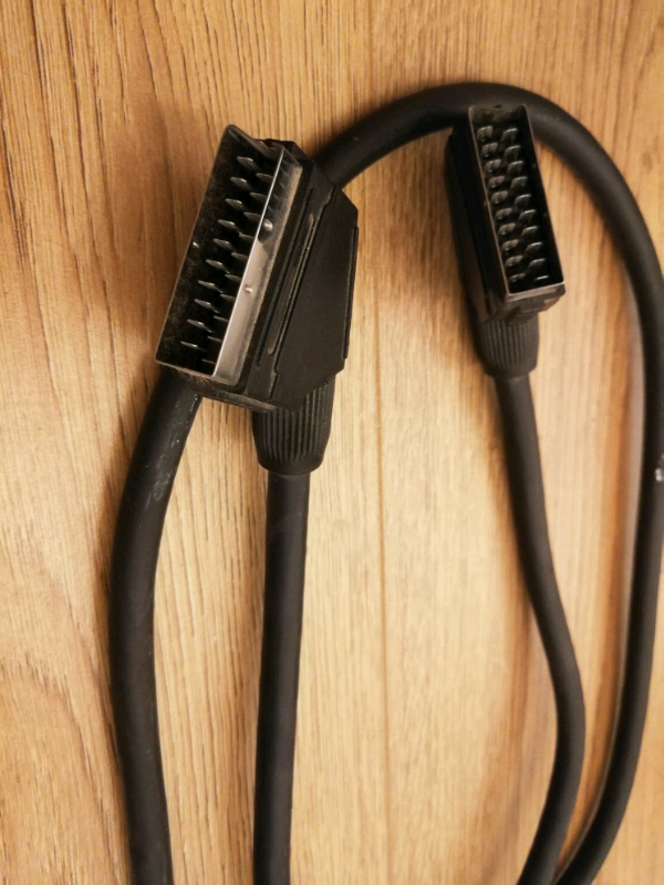 image for SCART Lead Cable TV Dvd FULLY WIRED 

