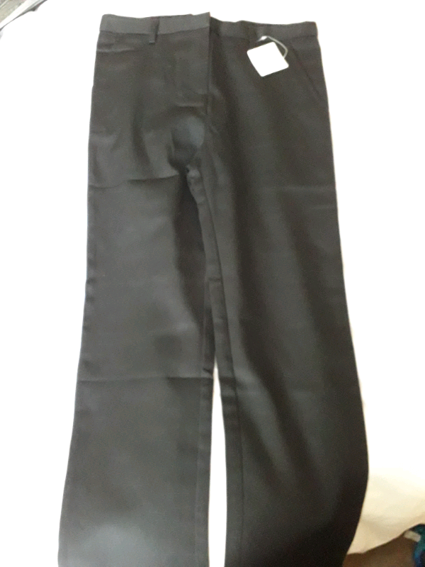 Boys black trousers age 10 - 11 new