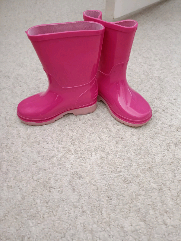 image for Girls toddler wellies from Clarke's size 5F