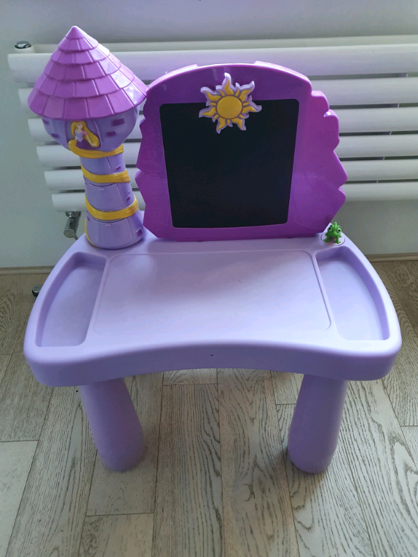 Rapunzel vanity craft desk table