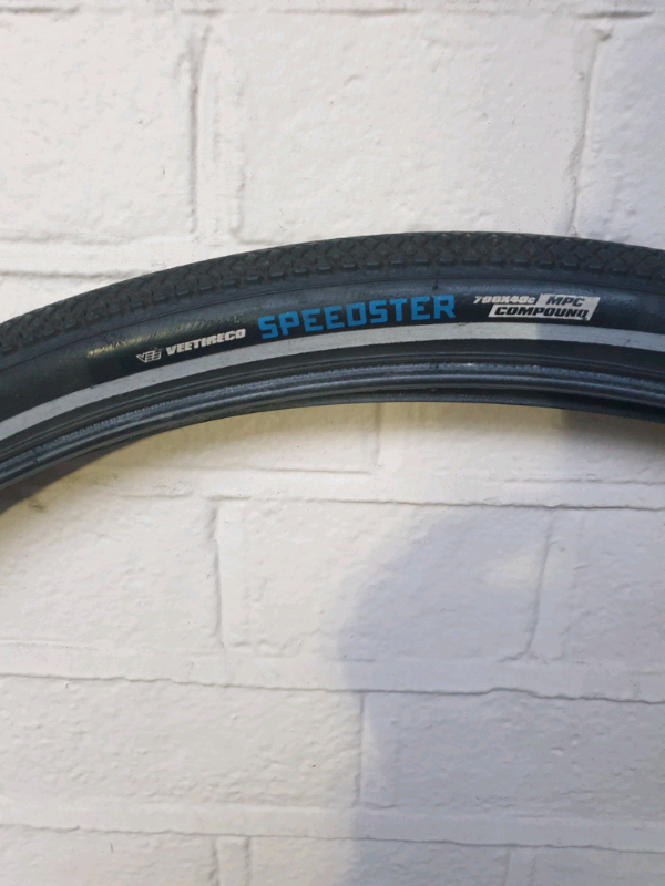 Vee Rubber Speedster, wire bead, reflective stripFor quick sale