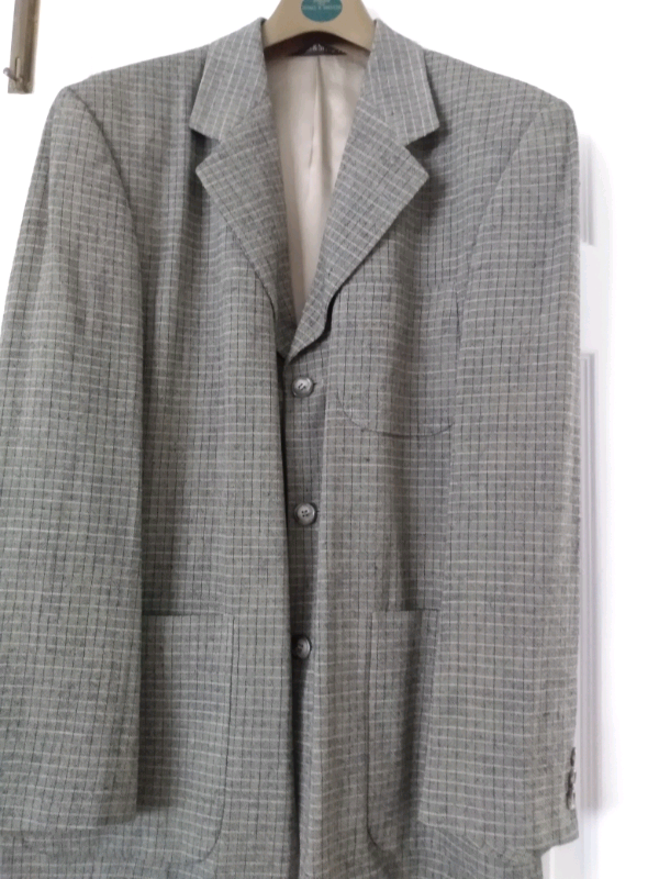 image for Men's jacket 38 short from Marks and Spencer. Viscose/ linen/ wool.