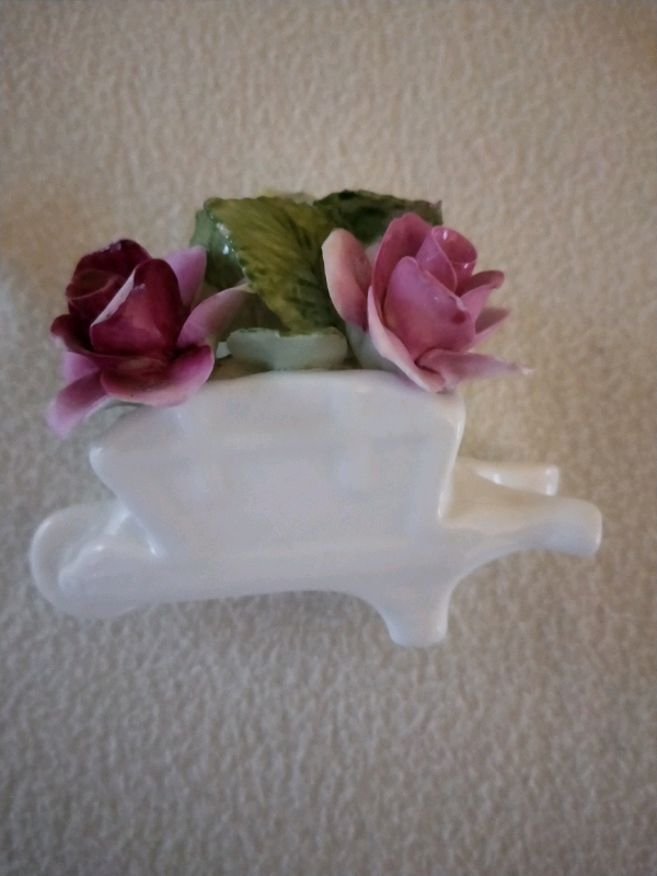 image for Fine Bone China Rose Ornament 