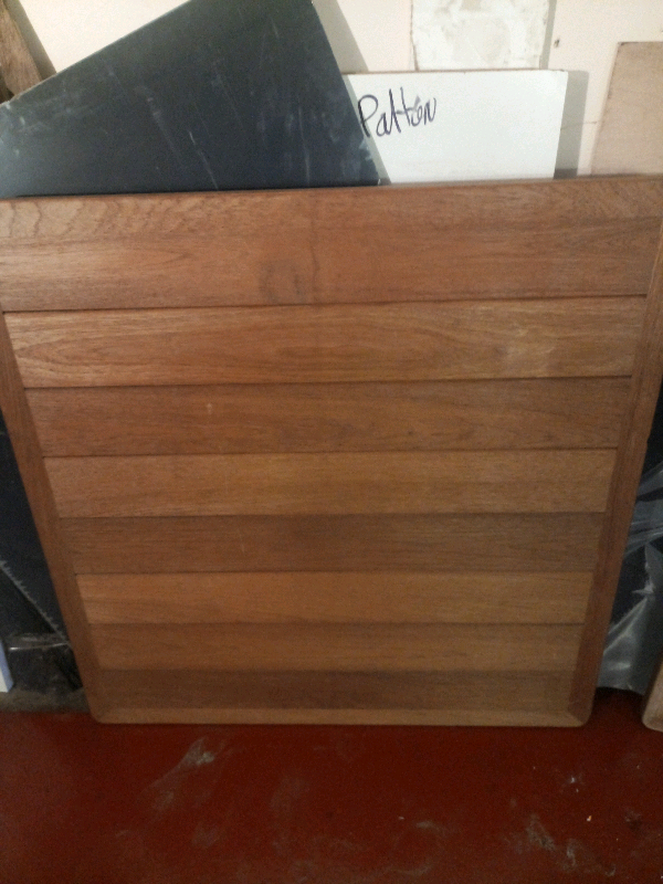 Sunseeker boat yacht teak  cockpit table.