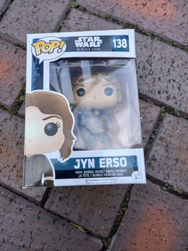 image for Jyn erso star wars pop figure no 138