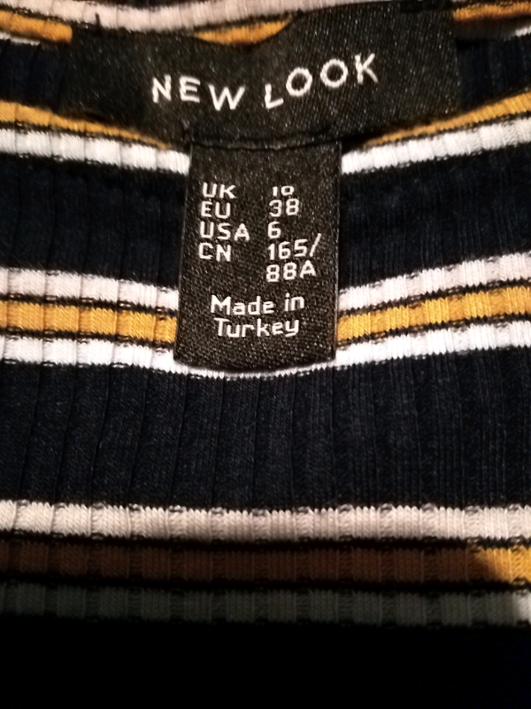 New Look vest top-size 10