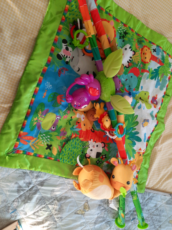 Baby jungle gym musical play mat, very good condition. 