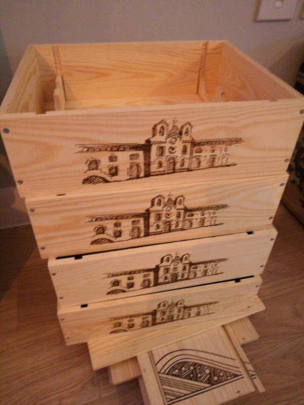 Wine boxes/crates Perfect Conditions