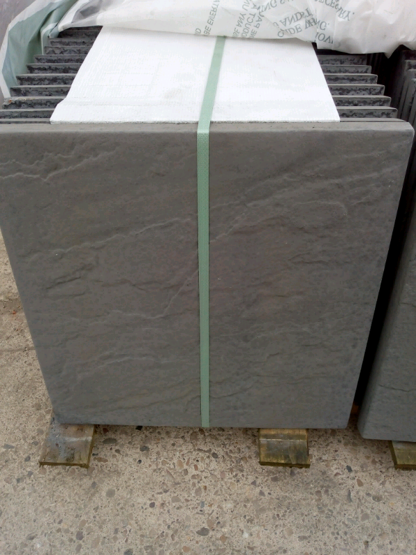 Grey Riven Slabs 600x600 £8.20 each in Hucknall, Nottinghamshire