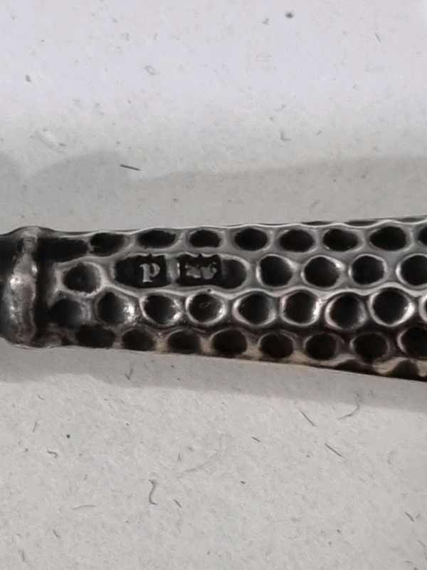 Silver collection of antique button hooks