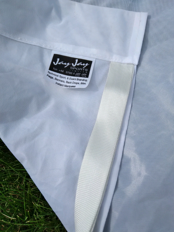 Tent identification, flag, marquee, banners Briko marketing 