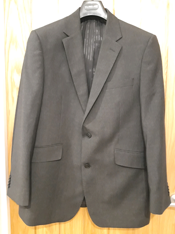 image for Charcoal grey mens suit jackets
