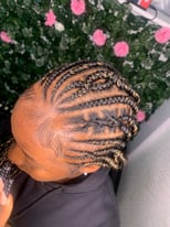 
Afro Caribbean hair braiding service 