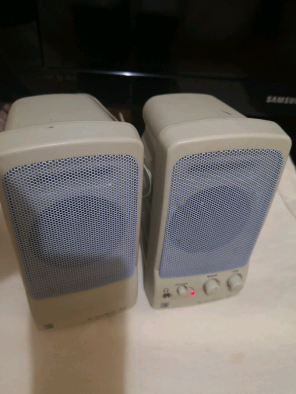 Speakers in good working order. 